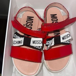 Moschino Sandals Toddler Size 9 (EU 25)
